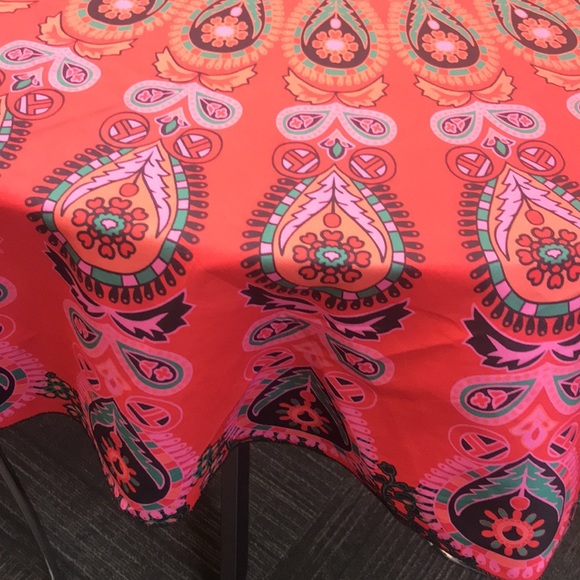 Paisley mandala round table cloth - Picture 3 of 4